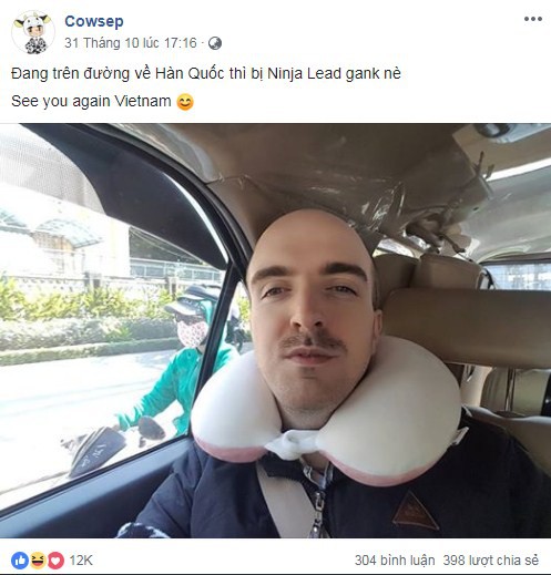 Cowsep lại khiến fan hâm mộ LMHT Việt Nam "mệt mỏi hết sức" với đoạn Status tiếng Việt toàn từ ngữ "chuyên ngành"