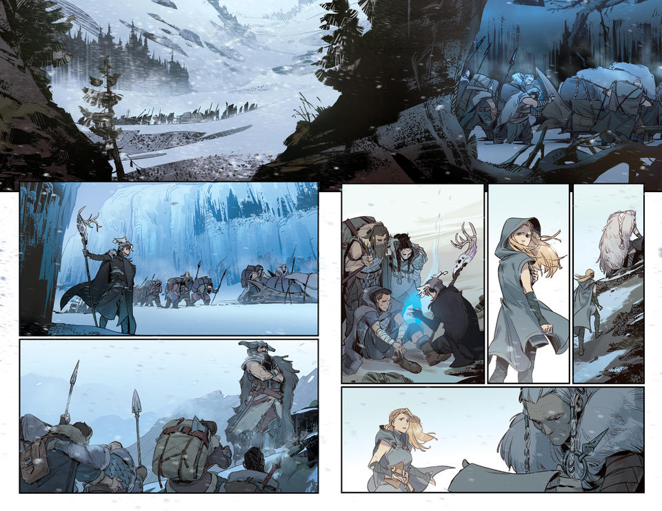 LMHT: Hé lộ những trang truyện đầu tiên về bộ truyện tranh kết hợp giữa Marvel và Riot Games