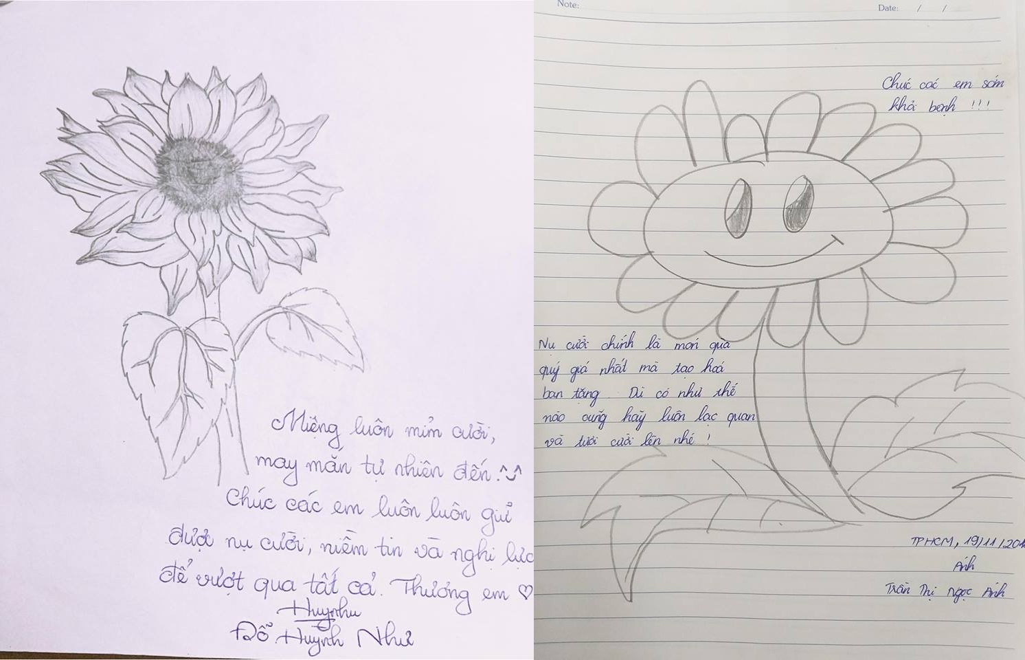 Tổng hợp những hình ảnh hợp lệ cho sự kiện share hoa hướng dương trên Facebook góp quỹ cho bệnh nhi Ung Thư ( Phần 2)