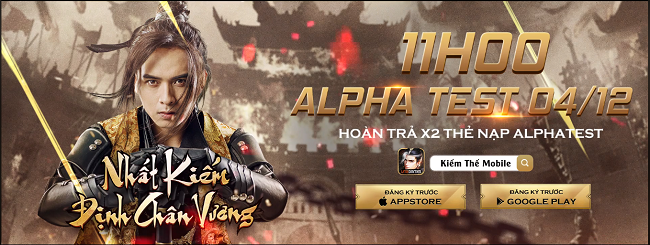 Sau Offline ra mắt, nay Kiếm Thế Mobile đã chính thức mở cửa Alpha Test