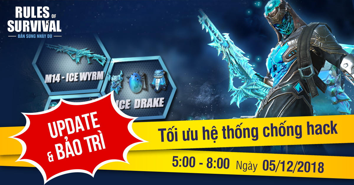 ROS Mobile: Ra mắt hệ thống chống hack mới và tính năng nhảy dù cùng nhau