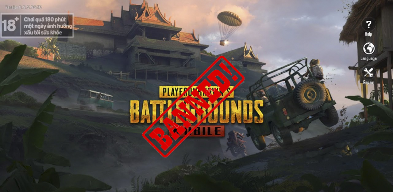 Game thủ cẩn thận, chơi cùng lúc PUBG Mobile VNG và bản Quốc tế sẽ ăn ban