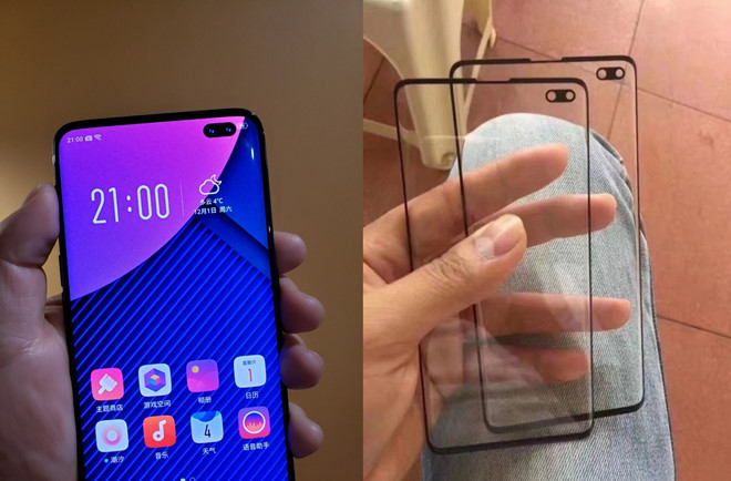 Lộ thiết kế Samsung Galaxy S10 Plus: Khoét 2 lỗ dành cho camera selfie kép ngay trên màn hình