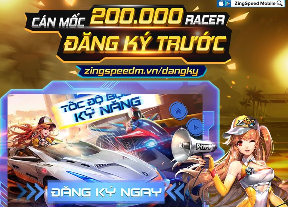 ZingSpeed Mobile: Hướng dẫn nhận và đổi giftcode quà tân thủ