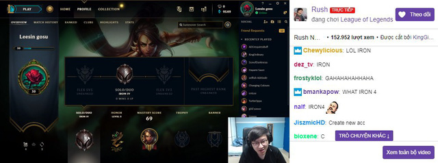 LMHT: Vừa mới bước sang máy chủ Bắc Mỹ, cựu tuyển thủ của KT Rolster rớt thẳng xuống rank Sắt 4