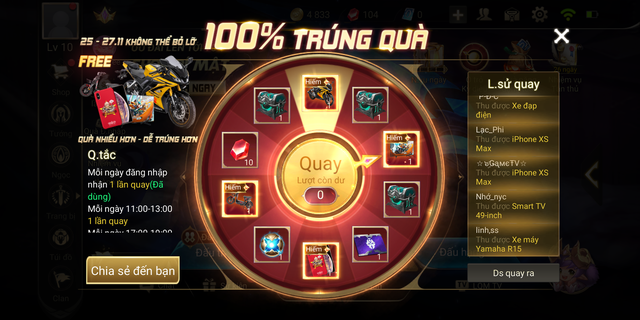 Garena công bố người trúng giải Ô Trỏ Kỳ Diệu tuy nhiên không có một game thủ nào tin cả