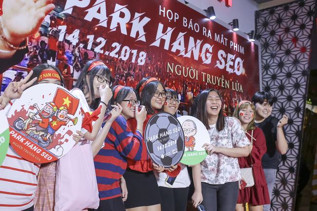 Họp báo ra mắt phim tài liệu về Park-Hang Seo cùng dàn trai xinh gái đẹp