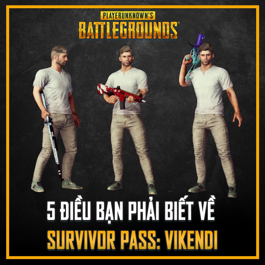PUBG - 5 điều bạn cần phải biết về Survivor Pass: Vikendi