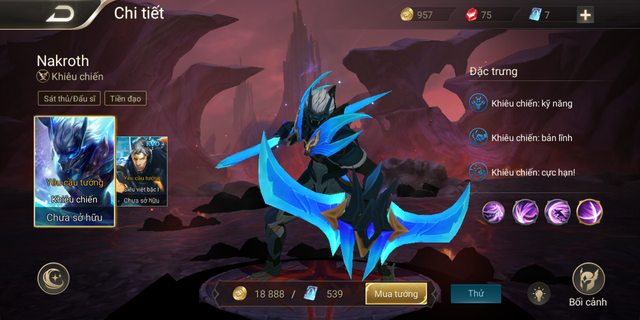 Liên Quân Mobile: Game thủ phải tốn khoảng 1 triệu đồng mới có thể sở hữu Nakroth Khiêu Chiến AIC 2018