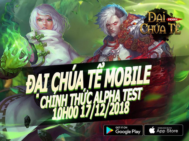 Đại Chúa Tể Mobile ấn định và tung ngay hàng trăm Giftcode vào ngày thử nghiệm Alpha Test 17/10