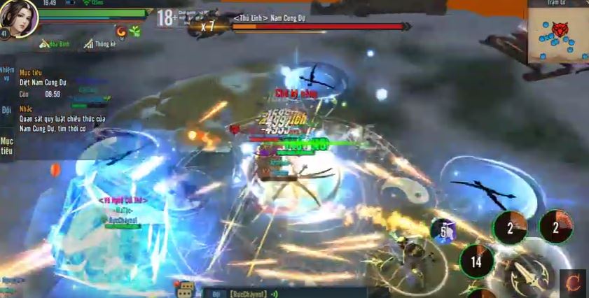 Kiếm Thế Mobile: Hướng dẫn Hoành Đạo Thư vượt map dễ dàng nhất