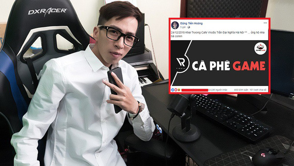 Quyết tâm trở thành "doanh nhân thành đạt", Viruss chốt ngày khai trương Cà Phê Games ở Hà Nội