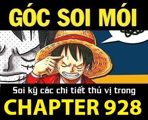 One Piece 928 Spoiler - xăm soi những chi tiết bất ngờ trong truyện