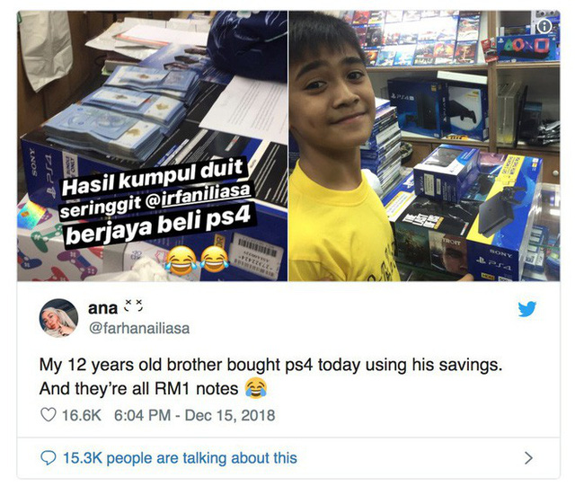 Khâm phục cậu bé 12 tuổi mở dịch vụ kinh doanh truyện tranh, dành dụm tiền mua PS4