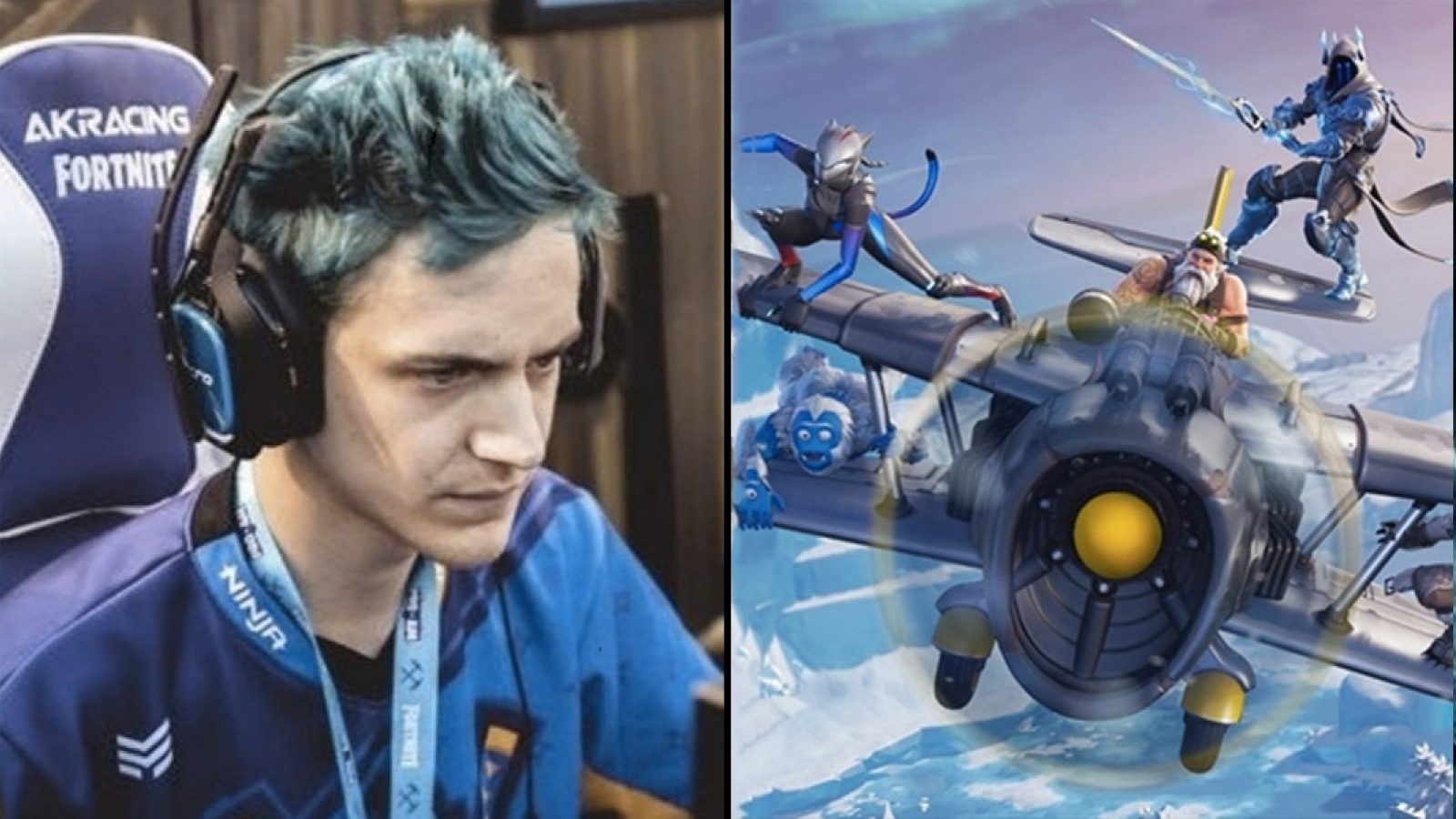 Hot streamer Ninja dọa sẽ bỏ Fortnite nếu Epic Games không xóa máy bay chiến đấu ra khỏi game