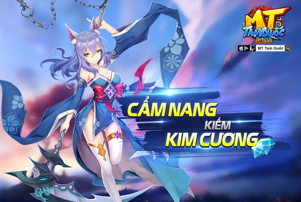 MT Tam Quốc: Hướng dẫn cách farm Kim Cương mỗi ngày đơn giản nhất