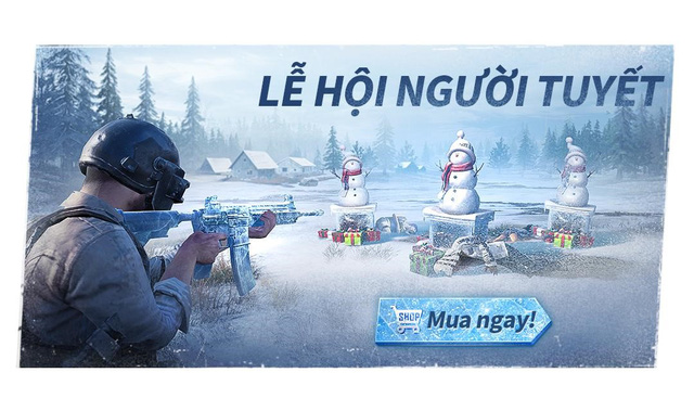 PUBG Mobile VNG ra mắt chỗi sự kiện lễ hội mùa đông hấp dẫn