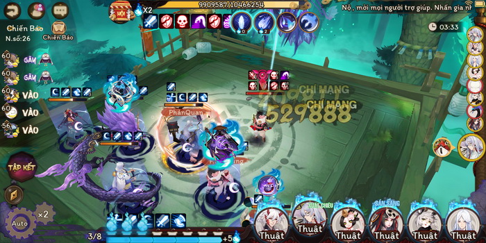 Onmyoji Global: Hướng dẫn đội hình Boss Thế Giới và Siêu Quỷ Vương sát thương cao nhất