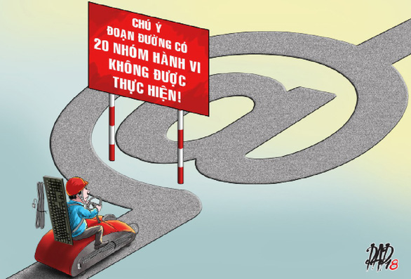Đây là 20 nhóm hành vi sẽ không được thực hiện khi Luật An Ninh Mạng có hiệu lực thi hành