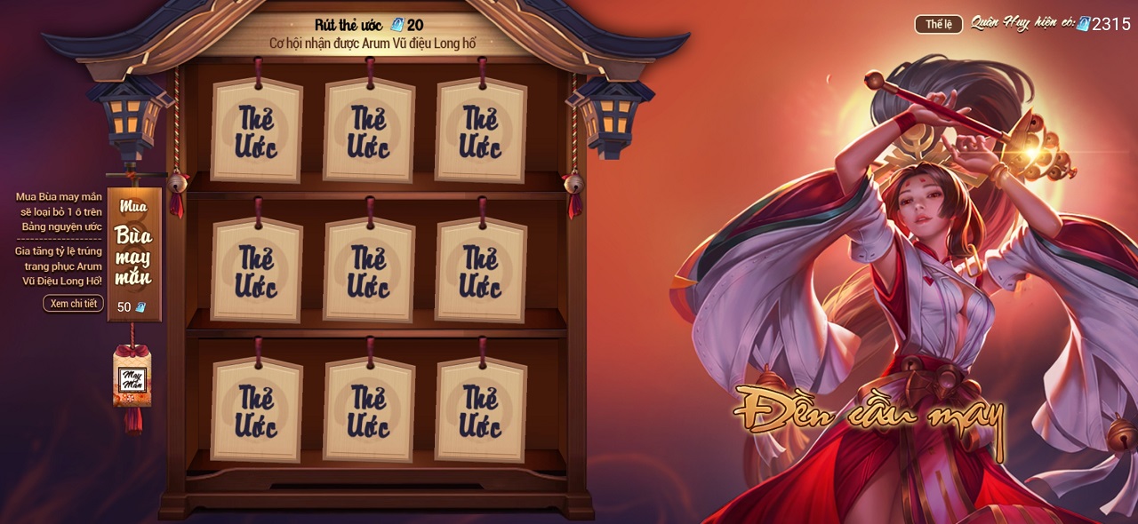 ĐỀN CẦU MAY - BỐC NGAY VŨ KHÚC LONG HỔ và hàng loạt trang phục siêu đẹp