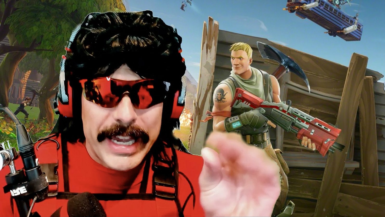Chỉ toàn chơi Fortnite, Dr Disrespect bị người hâm mộ la ó và phản ứng cực gắt của streamer này