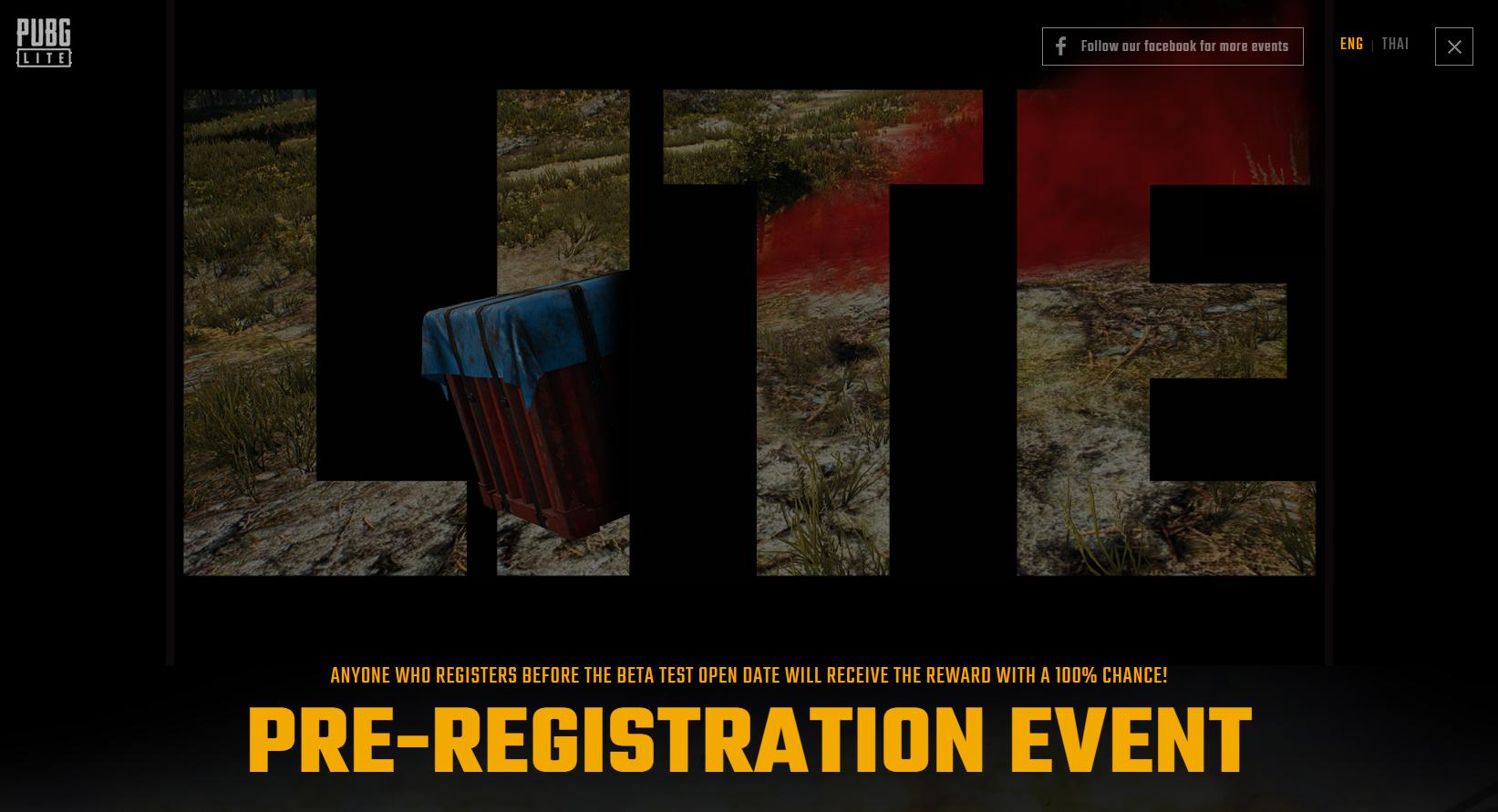 Cách đăng ký và tải PUBG LITE (PUBG Thái Lan cũ) để nhận nhiều phần thưởng trong game giá trị