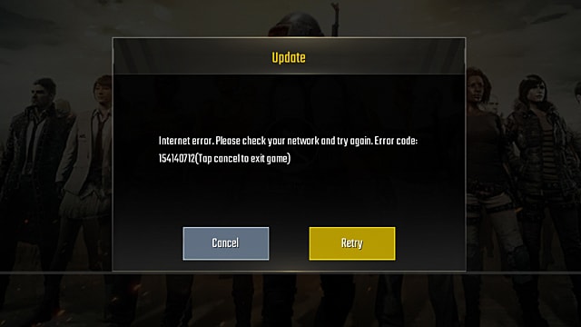 PUBG Mobile gặp sự cố đăng nhập ngay trước ngày cập nhật mùa 5