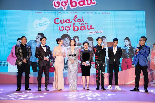 Trấn Thành, Hari Won cùng khách mời vui vẻ gặp "vợ bầu" Lan Ngọc