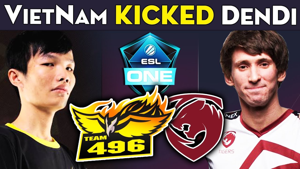 496 Gaming thành công đánh bại Dendi - Người anh quốc dân và những người bạn Tigers