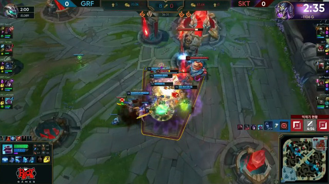 LMHT: Đến Dream Team SKT T1 cũng thua sấp trước một Griffin quá hùng mạnh, ván 1 thậm chí còn chẳng được mạng hạ gục nào