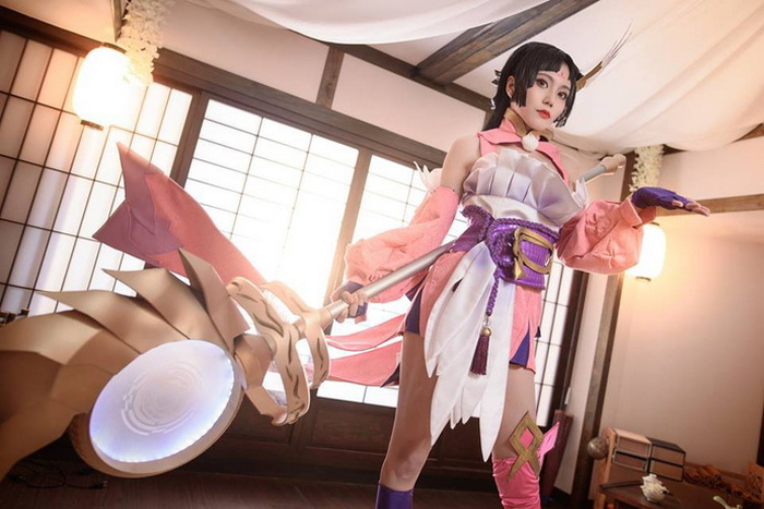 Liên Quân Mobile: Ngất ngây với bộ Cosplay Điêu Thuyền tiên nữ hồng phấn