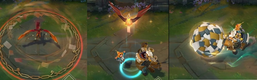 LMHT: Riot tiếp tục nhá hàng 2 skin mới - Anivia và Nunu Mô Hình Giấy