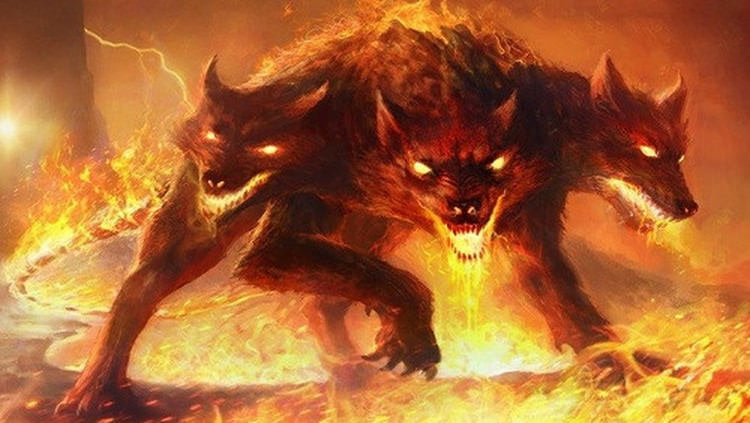 Truyền thuyết về quái vật chó ba đầu Cerberus canh giữ cổng địa ngục