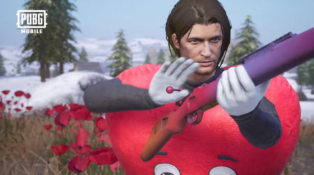 Tencent giới thiệu bộ trang phục Trái tim cho game thủ PUBG Mobile dịp Valentine