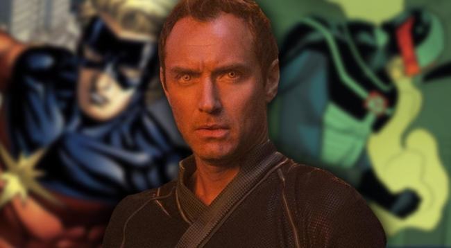 Captain Marvel: Đã rõ danh tính trên màn ảnh của nam diễn viên Jude Law