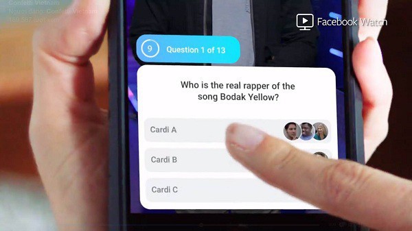 Confetti là gì mà thu hút hơn 120 nghìn người chơi trên Facbeook mỗi lần phát sóng như thế?