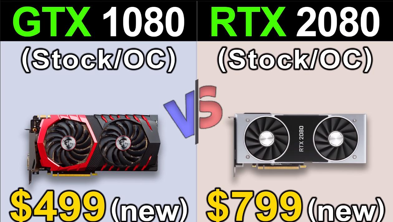 RTX 2080 vs GTX 1080 benchmark game độ phân giải QHD