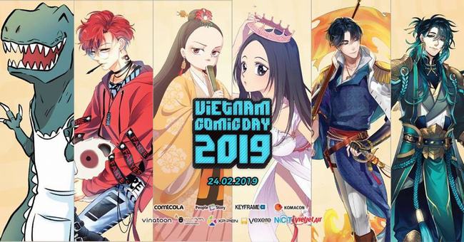 Sự kiện Ngày hội truyện tranh Vietnam Comics Day 2019