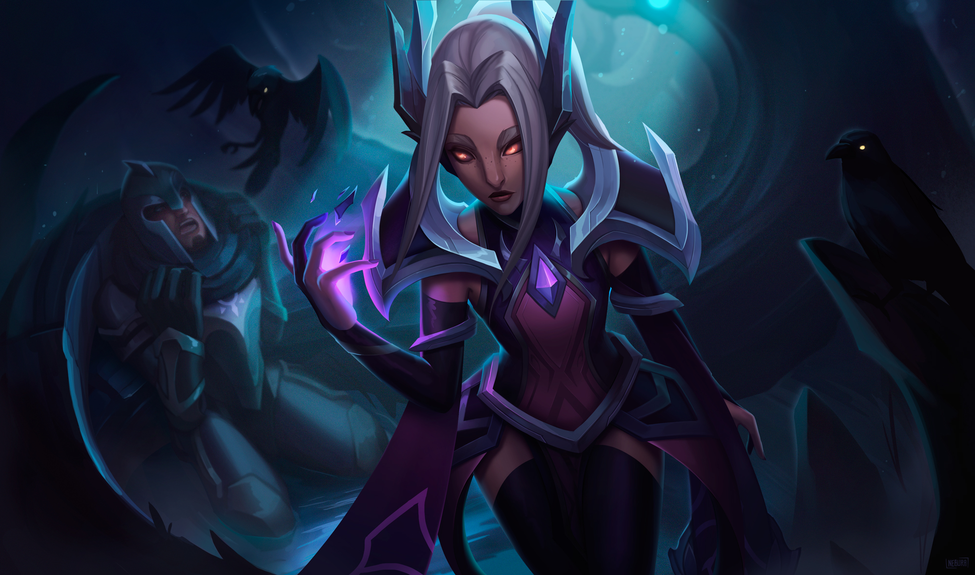 LMHT Ý tưởng Taliyah Tiên Hắc Ám cực đẹp được thực hiện bởi người hâm mộ