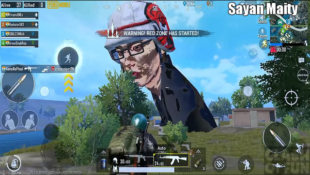 PUBG Mobile gặp lỗi, xuất hiện những nhân vật tự hóa khổng lồ