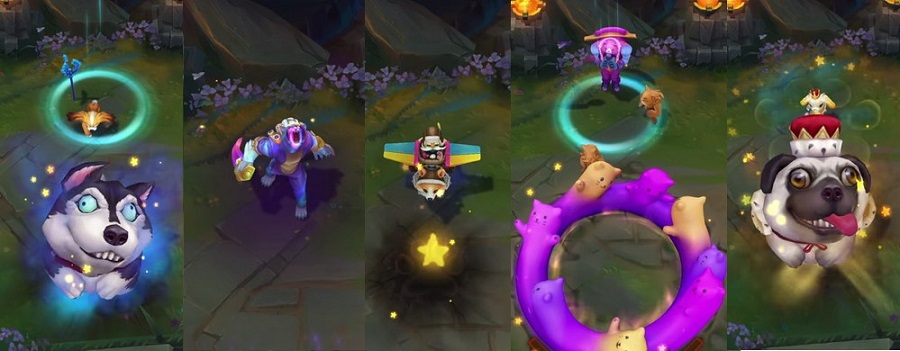 LMHT ra mắt 4 skin Chó vs Mèo dành cho Cá Tháng 4 dành cho Fizz, Corki, Rengar và Yorick