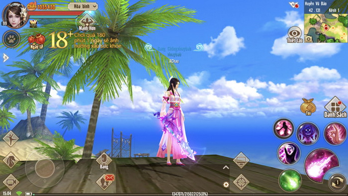 Tân Thiên Long Mobile hé lộ những hình ảnh Việt hóa đầu tiên tuyệt đẹp