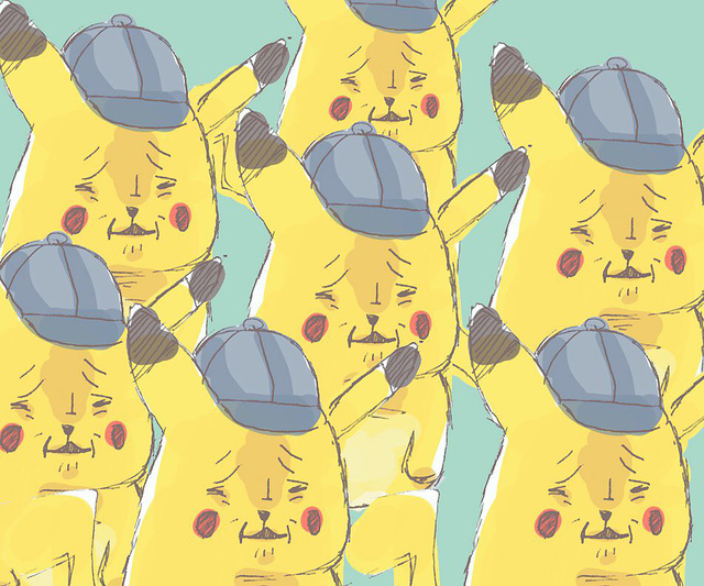 Pikachu mặt nhăn nhó bất ngờ trở thành trào lưu chế ảnh tại Nhật Bản