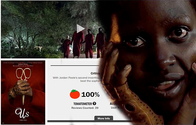 "Us” – phim kinh dị khuynh đảo Rotten Tomatoes