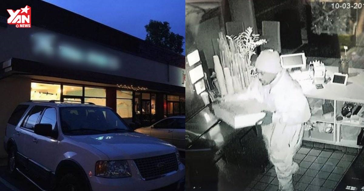 Tên trộm đột nhập vào quán trà sữa lúc 3 giờ sáng, tự pha đồ uống để thỏa mãn cơn thèm