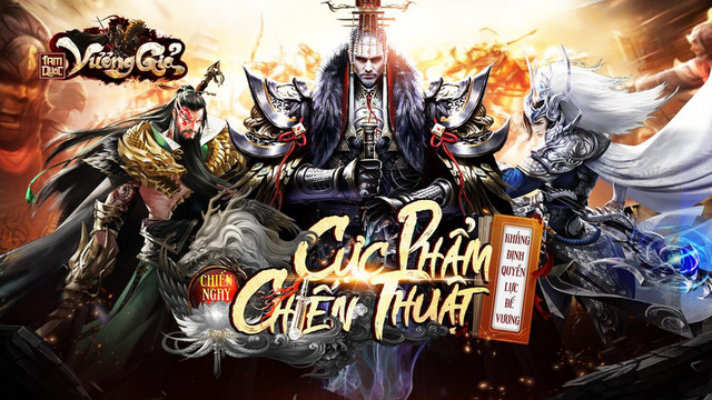 Bom tấn Tam Quốc Vương Giả tặng ngay 200 Giftcode siêu giá trị nhân ngày ra mắt