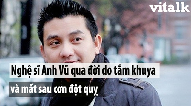 Diễn viên Anh Vũ tắm đêm bị đột quỵ - Game thủ ơi các bạn hãy cẩn thận nhé