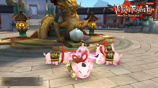 Võ Lâm Truyền Kỳ Mobile truyền bí kíp chơi “ngải heo” người khác