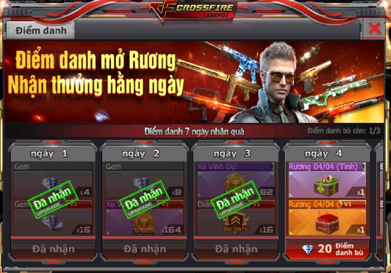 CrossFire Legends tung chuỗi sự kiện sinh nhật 2 tuổi cùng ưu đãi nạp 1 được 4 trong ngày 4/4