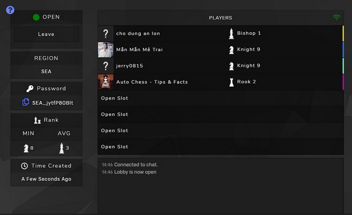 Dota Auto Chess: Hướng dẫn tìm Lobby game trực tiếp trên Website
